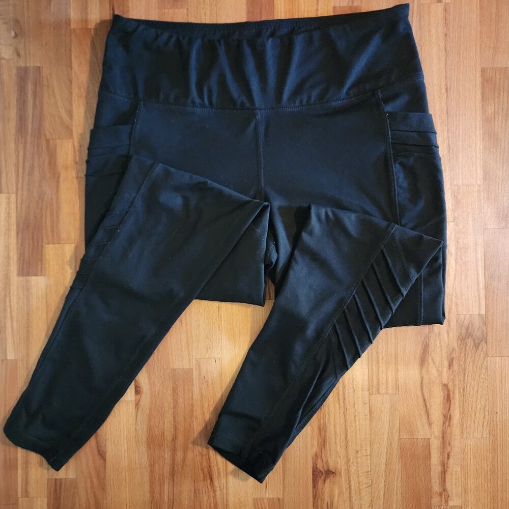 Tangerine Leggings with side pockets, Black, Large